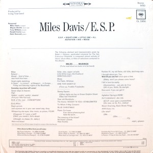 MILES DAVIS:E.S.P