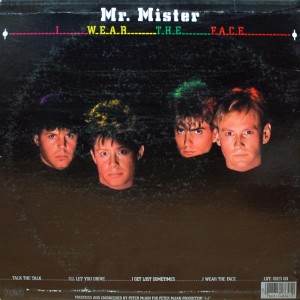 MR.MISTER I WEAR THE FACE