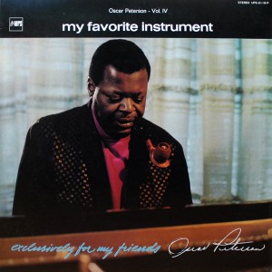 OSCAR PETERSON OSCAR PETERSON   vol.IV MY FAVORITE INSTRUMENT