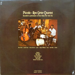 RON CARTER QUARTET:PICCOLO