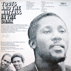 TOOTS AND THE MAYTALS IN THE DARK